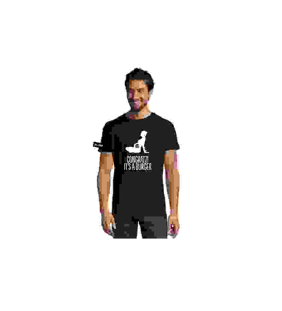 Yane&Kjell t-shirt men-zwart -Congratulations