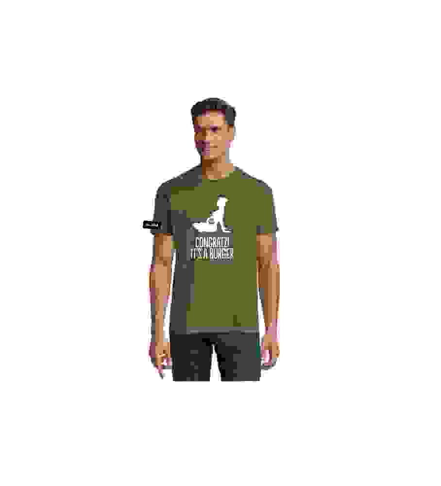 Yane&Kjell t-shirt men-green -Congratulations