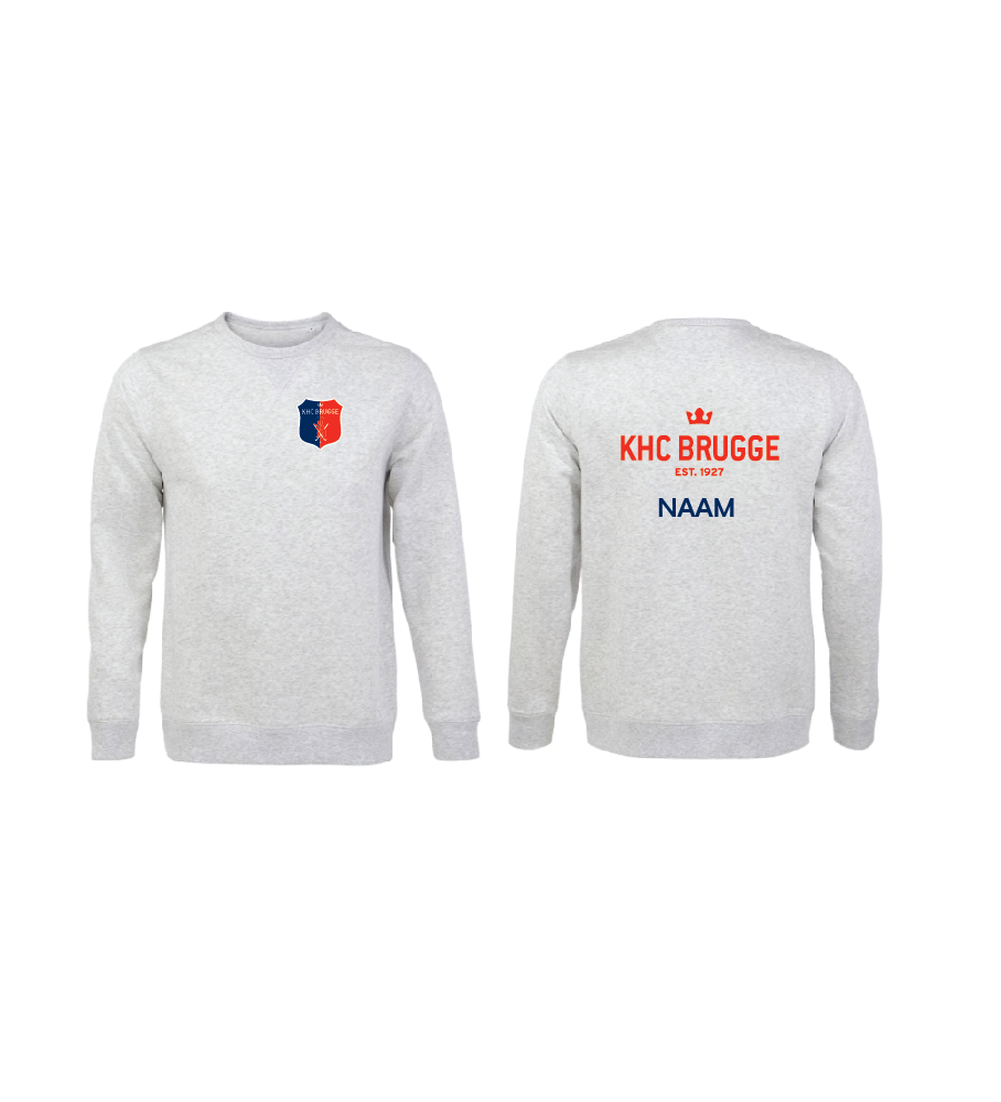 KHCB sweater trui heren - ash grey (sully-M)
