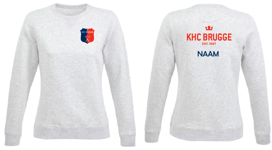 KHCB sweater trui Dames- Ash grey (sully-W)