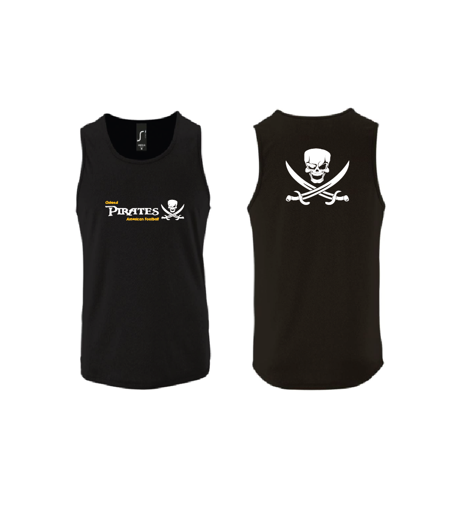 Ostend Pirates - Sporty Tanktop heren - zwart