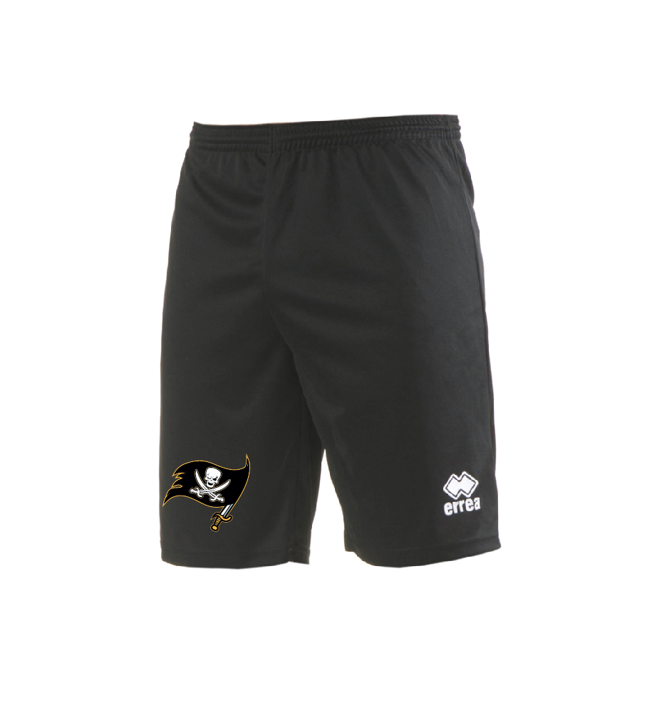 Erreà Maxi Skin short/bermuda - zwart Ostend Pirates