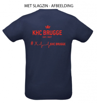 KHCB T-shirt dames - navy - dry fit