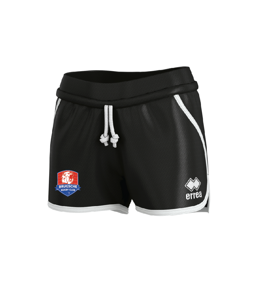 Brugsche Rugby- Emma fitness short (zwart)