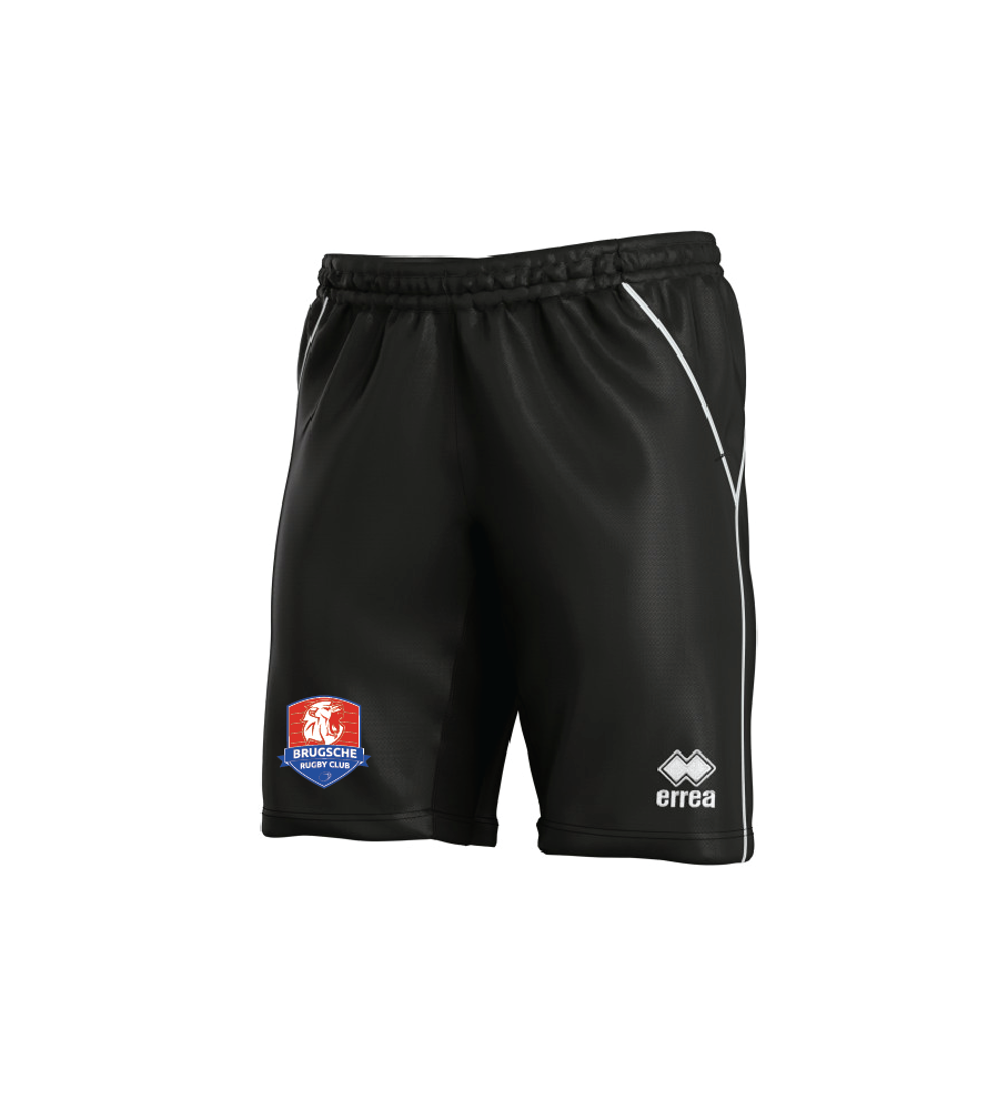 Brugsche Rugby-Ivan fitness short (zwart)