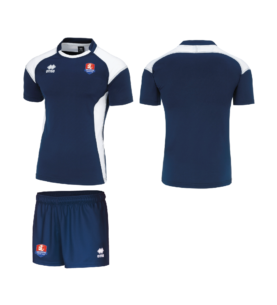 Erreà Skarlet/Brest set (navy/wit)
