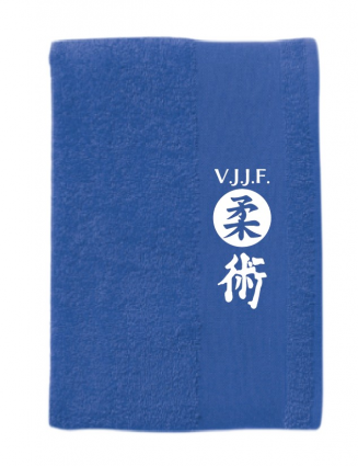 badhanddoek VJJF- kon.blauw